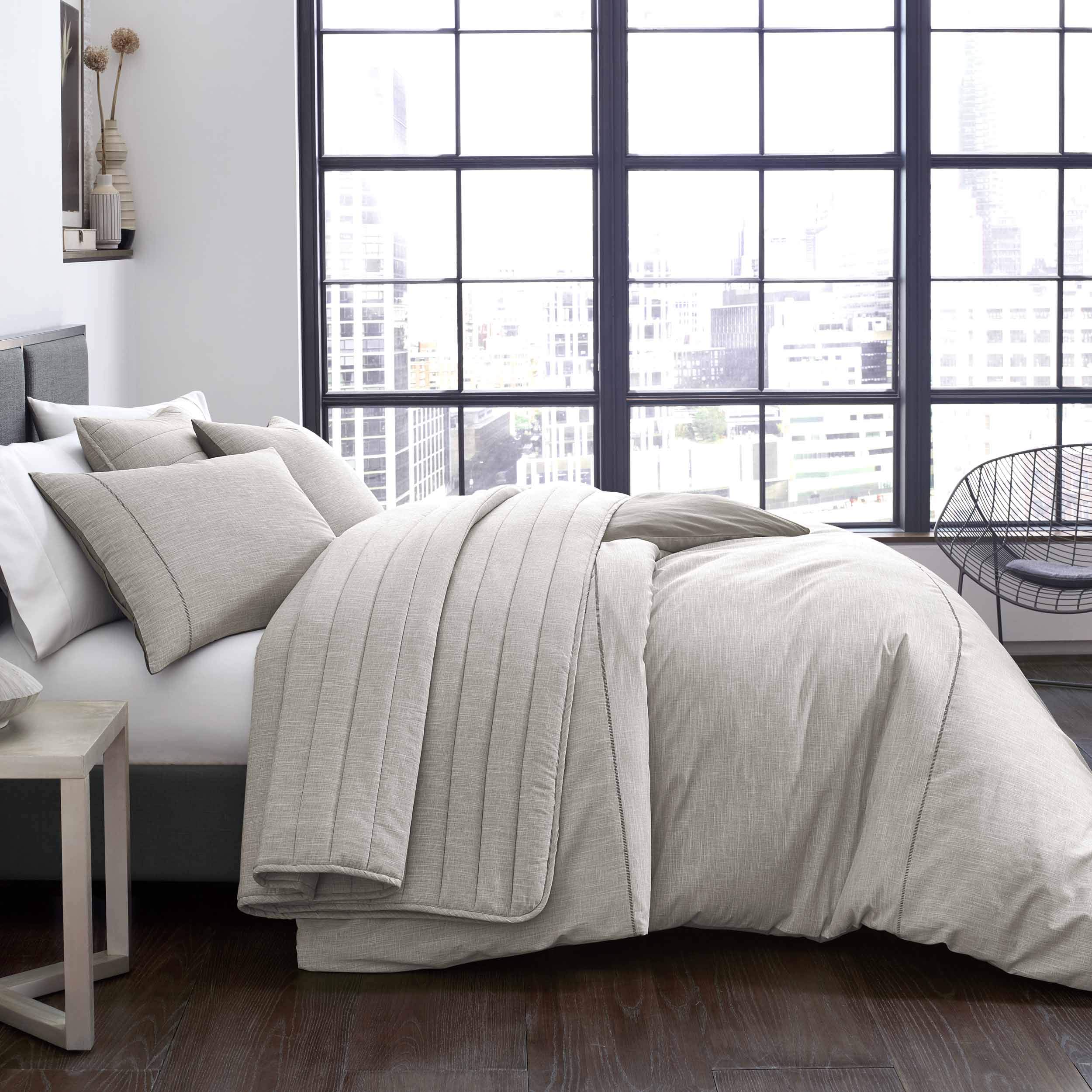City Scene Pixel Duvet Cover Set Image 1