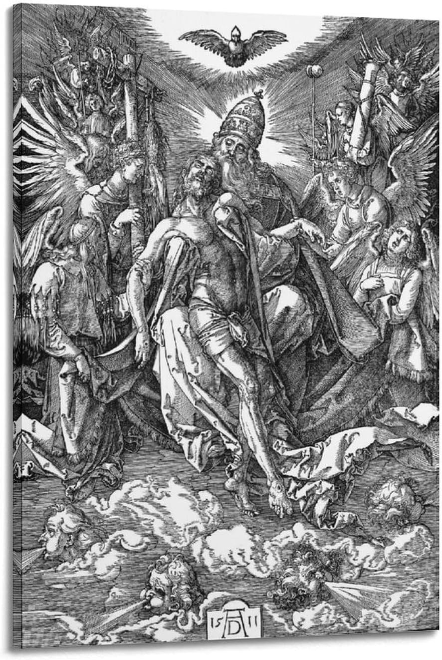 Amazon.com: FLOKOO Albrecht Dürer (The Holy Trinity) Posters of Famous ...