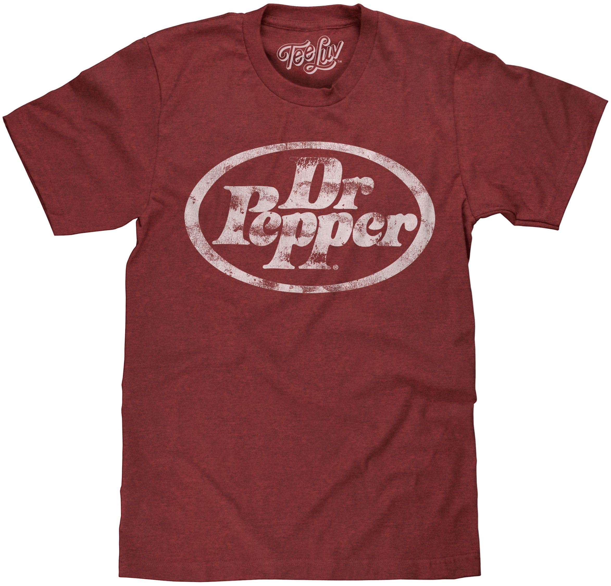 Dr Pepper Oval Logo T-Shirt - Red XX-Large