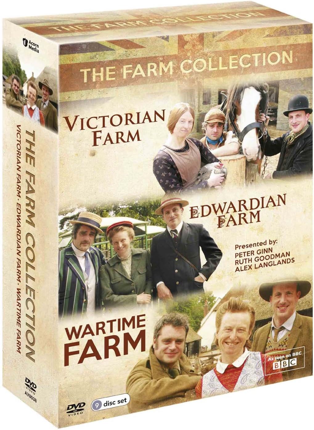 The Farm Collection (Featuring Victorian, Edwardian and Wartime Farm) [DVD]