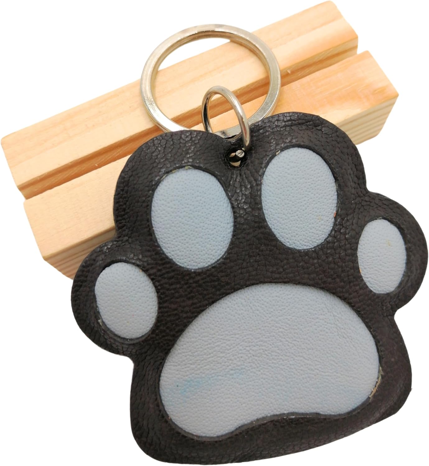 Genuine Leather Keychain, Animal Leather Keychain, Animal Keychain, Real Leather, Pet Lover Keyring Charm Pendant Gifts - Image 8