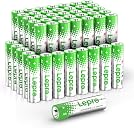 Lepro AA Batteries 48 Pack, 1.5V Alkaline Double A Battery, Leakproof
