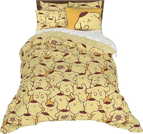 Miniatura 21 de Paw Patrol Girl Skye - Juego de ropa de cama para niños, muy suave y acogedor, juego de edredón y sábanas de microfibra reversible con funda, 7