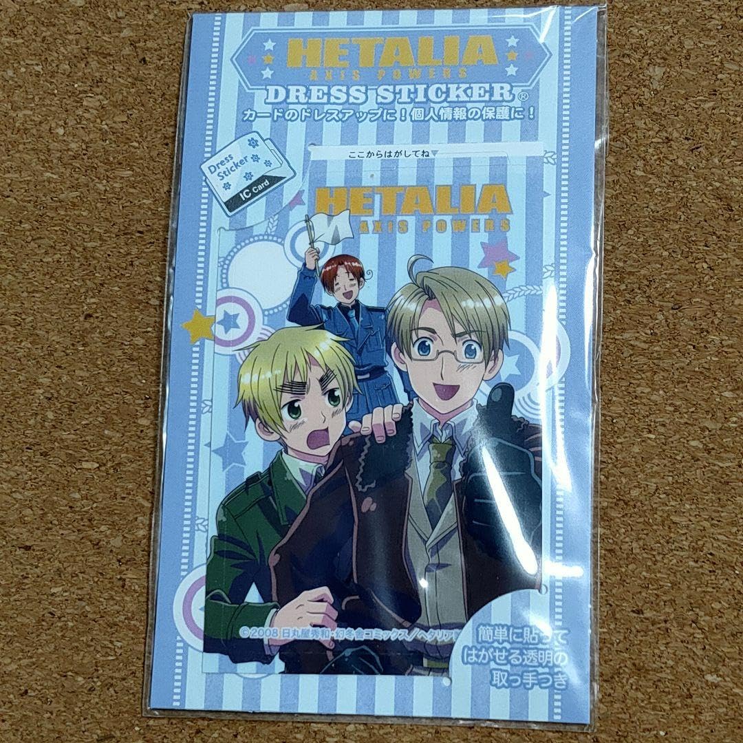 ヘタリア日本アメリカICカードステッカー