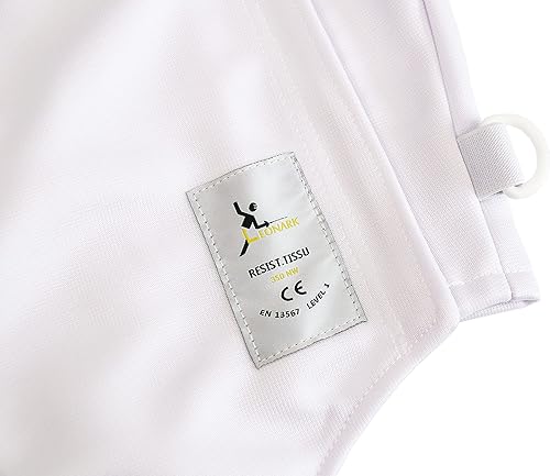 Miniatura 8 de LEONARK Traje de uniforme de esgrima 350NW - Conjunto de chaleco de chaqueta y pantalones para sable de espada de lámina 00