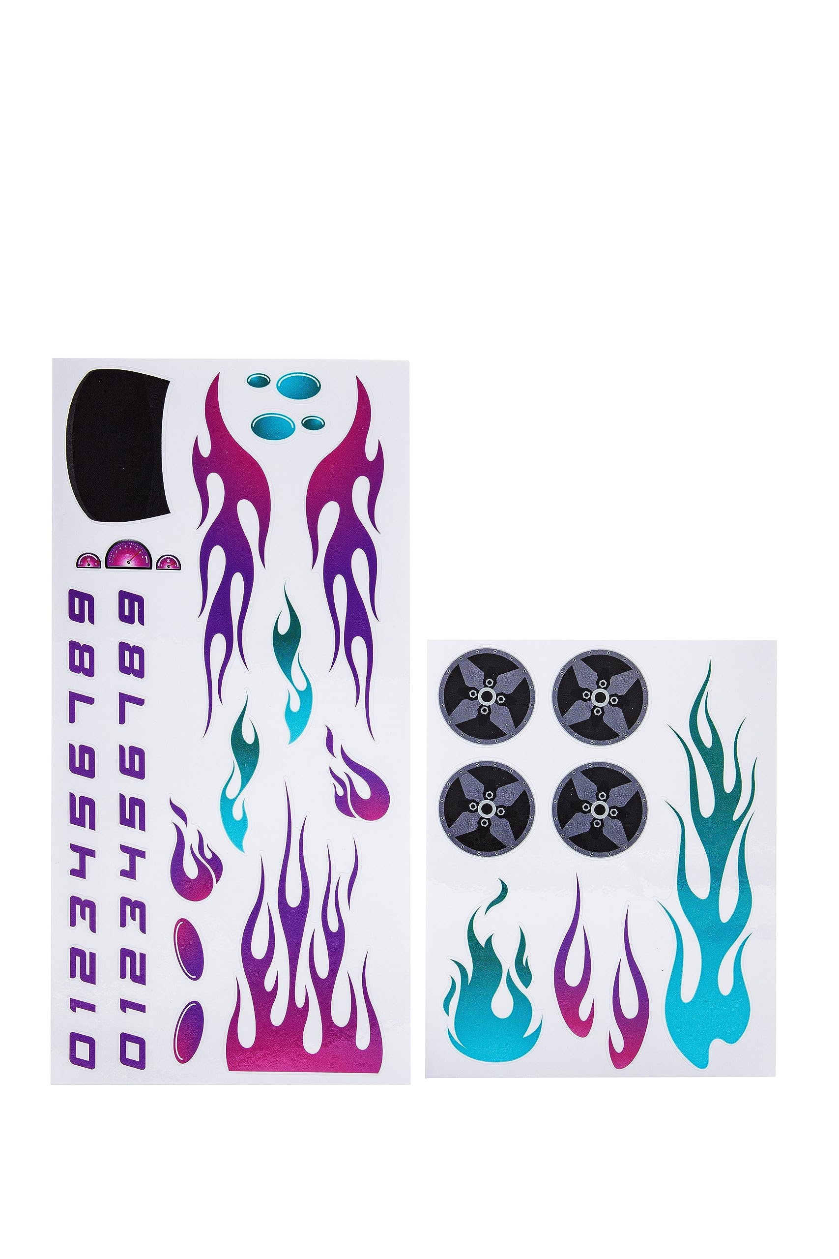 Pinewood Derby car (Decals)