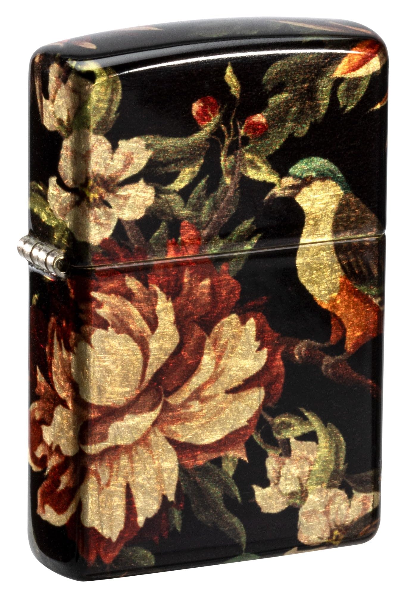 Amazon.com: Zippo Lighter: Peonies Flowers and Birds - 540