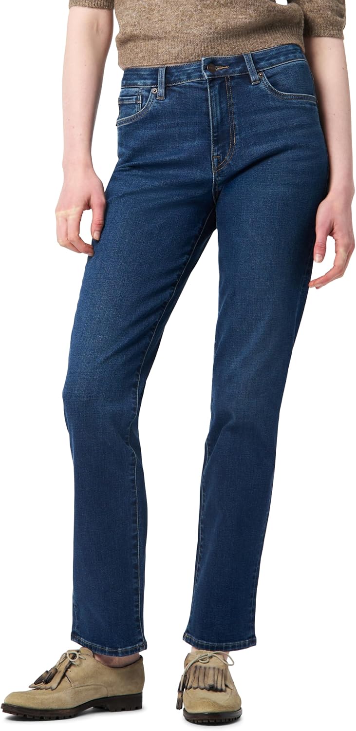 Buffalo David Bitton Womens Mary Mid Rise Straight Jeans