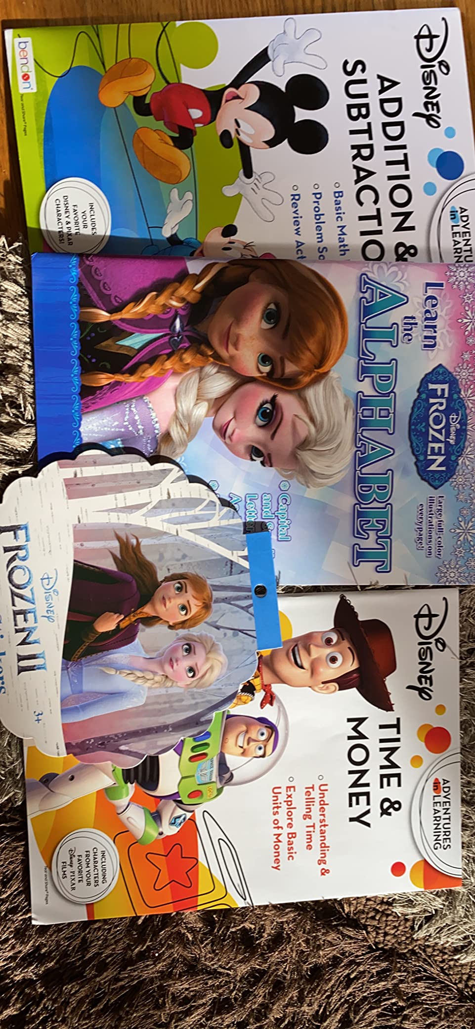 Disney Workbook Set Disney Activity Books 3 Disney Educational