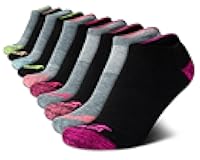 Girls' Socks - 10 Pack Athletic Low Cut No Show Cushioned Liners