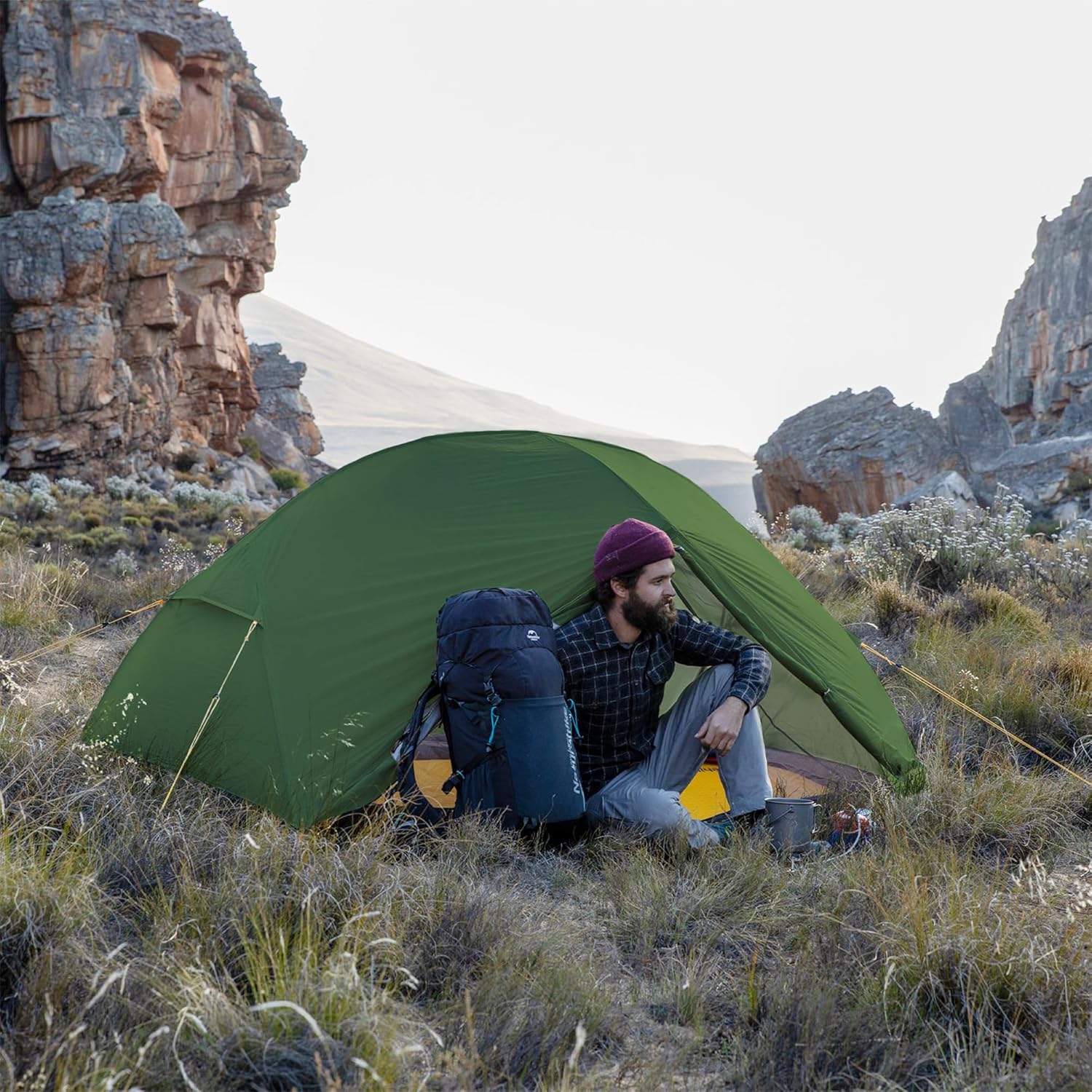 Naturehike Mongar 2 Person 3 Season Camping Tent Ultralight Backpacking Tent for Hiking Cycling Naturehike Mongar 2 Person 3 Season Camping Tent Ultralight Backpacking Tent for Hiking Cycling