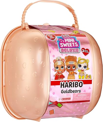 Miniatura 8 de LOL Surprise Loves Mini Sweets Deluxe X Haribo - Goldbears - Includes 3 Candy Themed Dolls, Fun Accessories, and a Water Surprise - Collectible