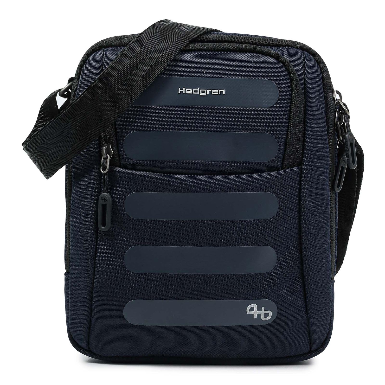 Hedgren Relax M, Vertical Crossover Medium + RFID Unisex Adult, Peacoat Blue