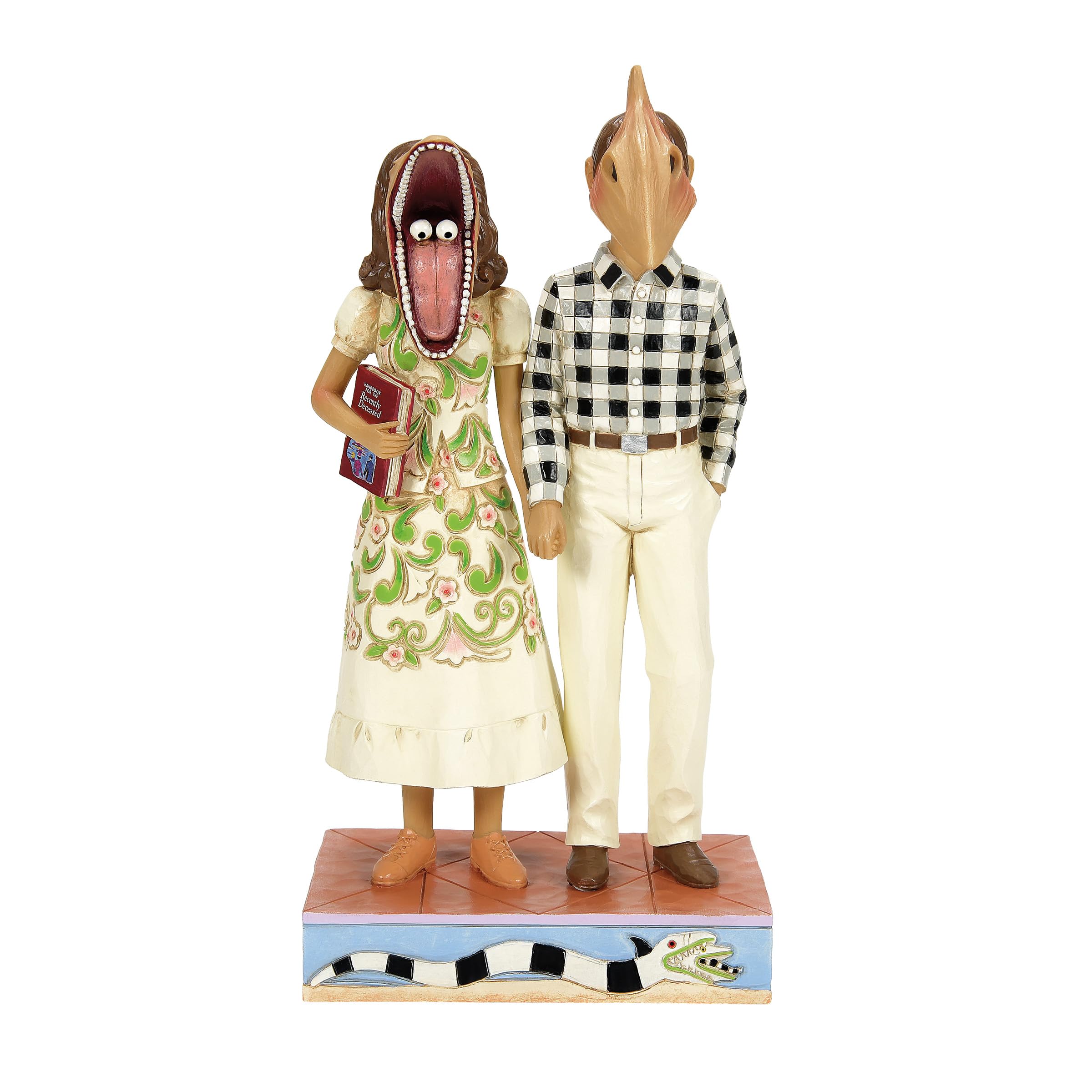 Amazon.com: Enesco Beetlejuice by Jim Shore Adam and Barbara