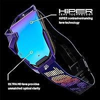 Vista 3 de 100% ARMEGA - Gafas deportivas de alta calidad con lente Ultra HD y protector de nariz