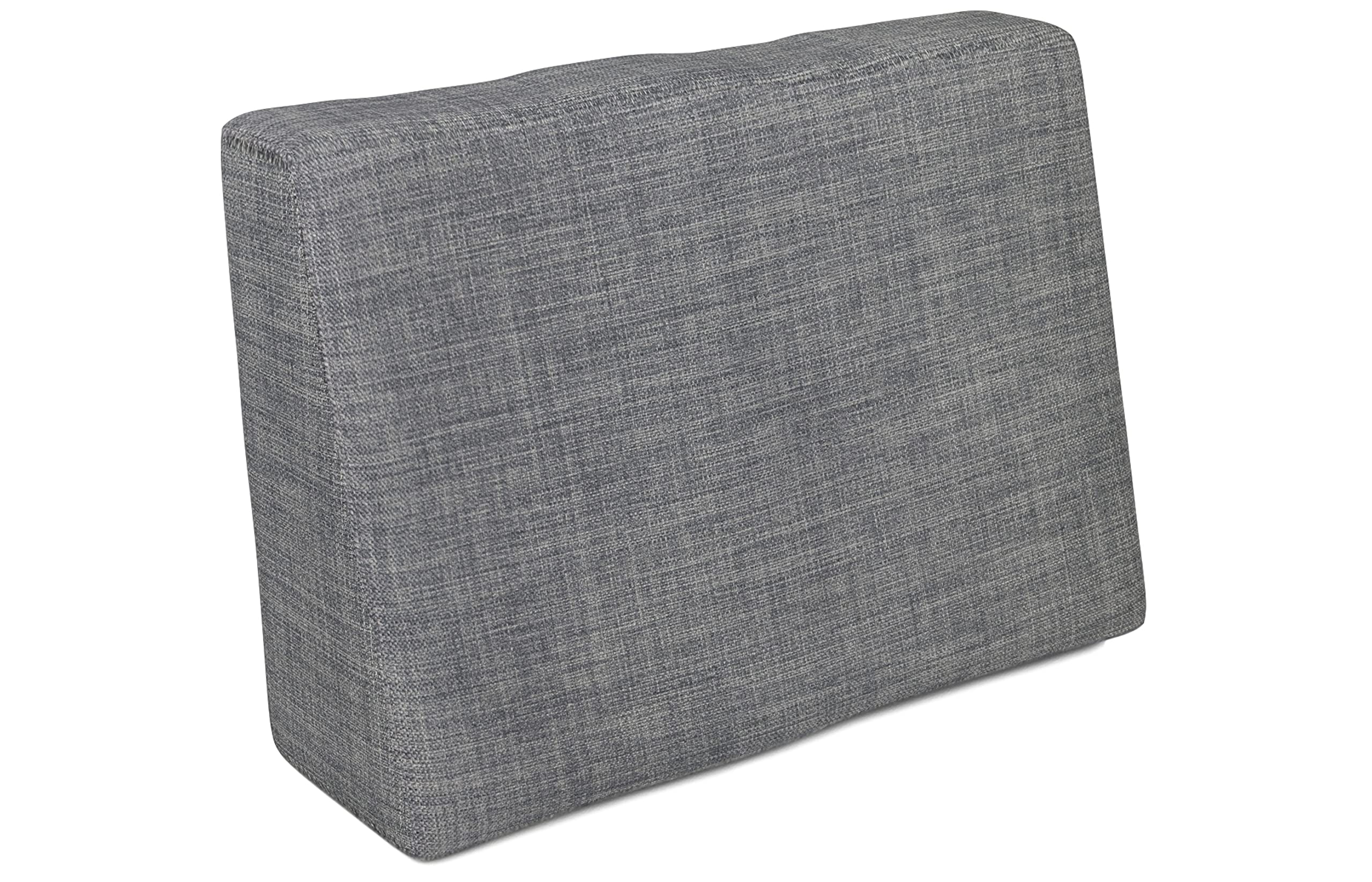 POKAR Euro Pallet Seating Set of 2: 1x seat cushion 120x80cm + 1x back cushion 120x40cm, cold foam, removable covers, Home Garden Furniture DIY, indoor outdoor pillow, without pallets, Beige — view 254