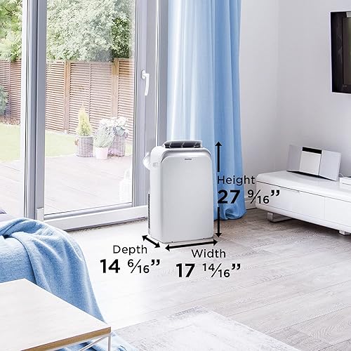 Miniatura 5 de Danby DPA060B1WDB AC portátil, color blanco