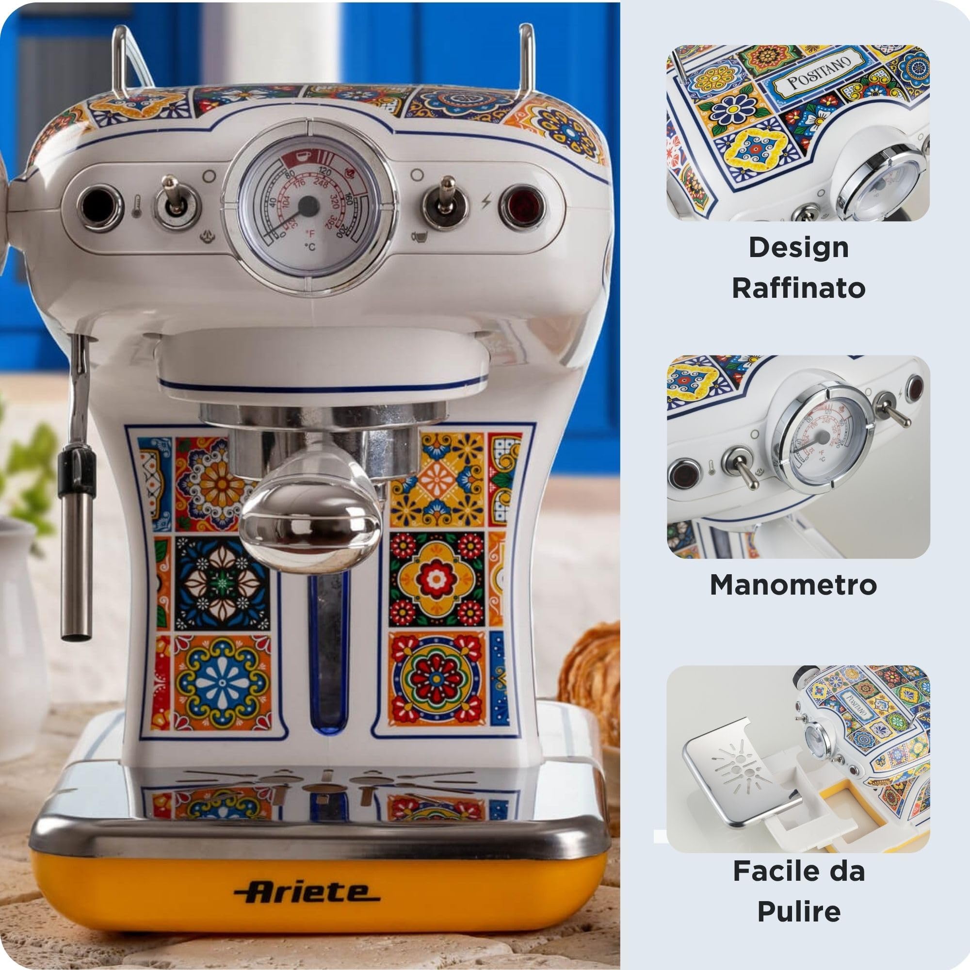 Ariete 1368/01 Moka Express - Elektrische Espresso Maker