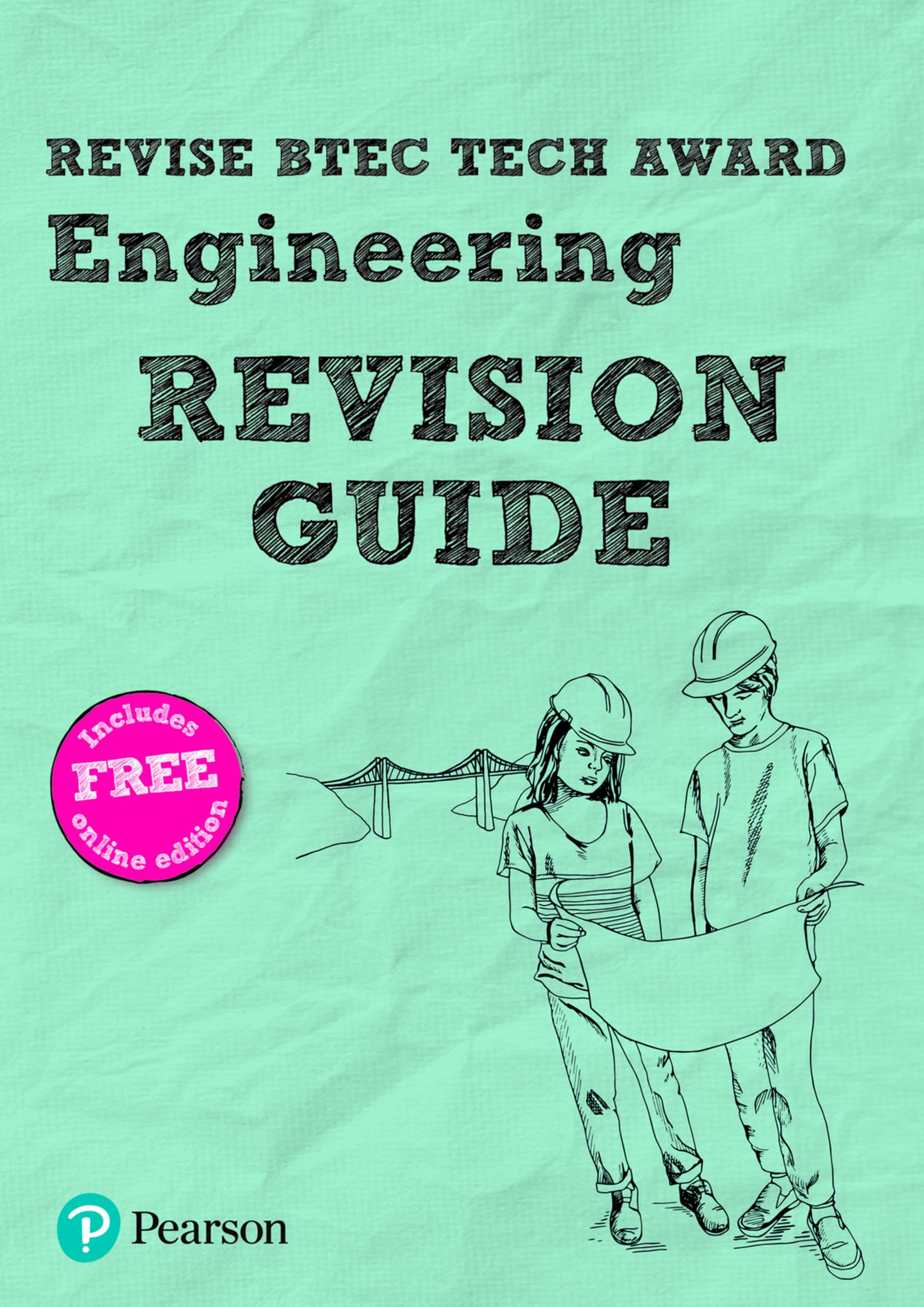 Pearson REVISE BTEC Tech Award Engineering Revision Guide inc online edition -