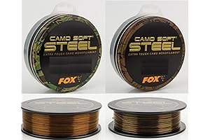 Jusnova Fox Soft Steel Camo Carp 1000m Line - Trusted by Anglers