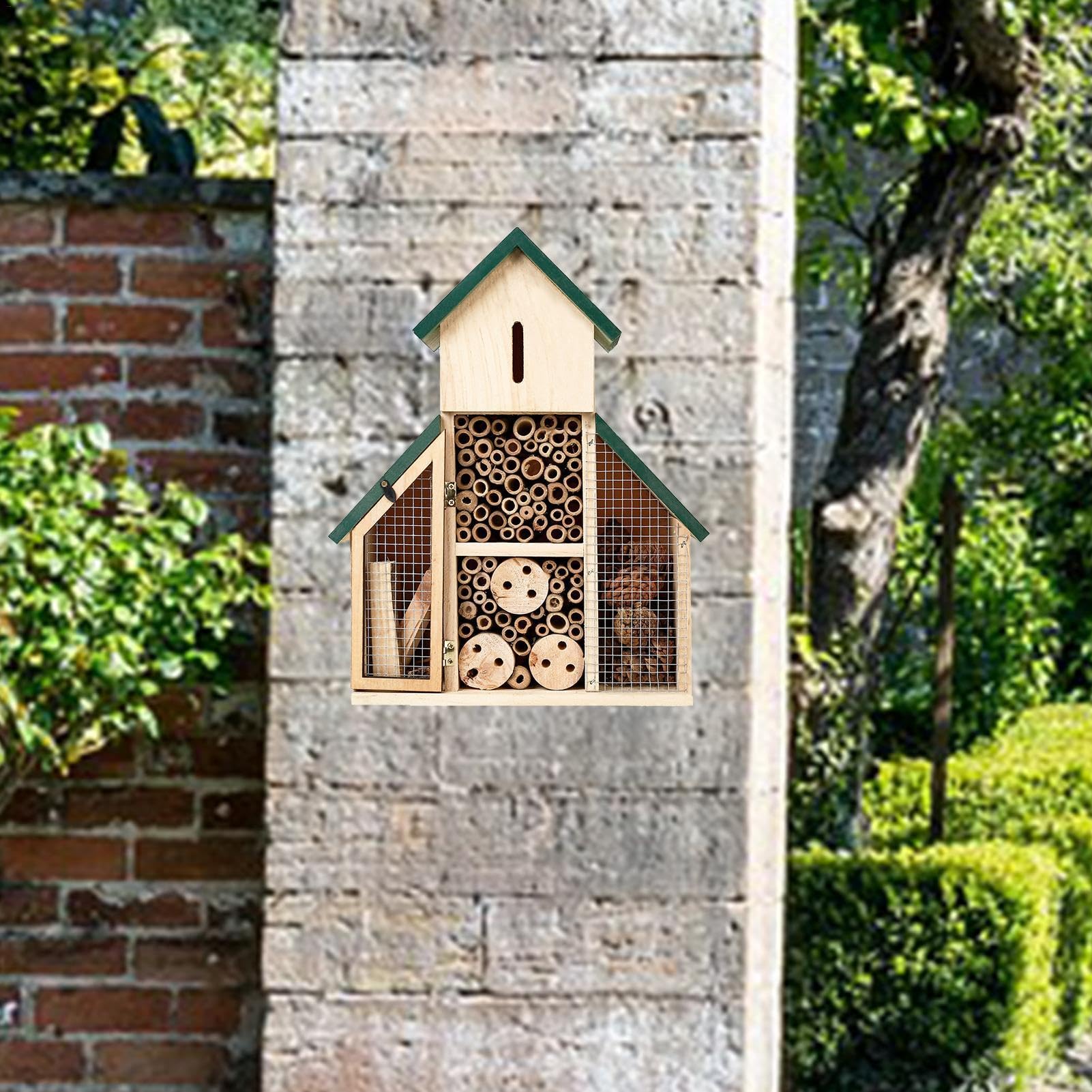 Bienenhotel, Marienkäferhaus für den Garten Hängender Marienkäferschutz aus