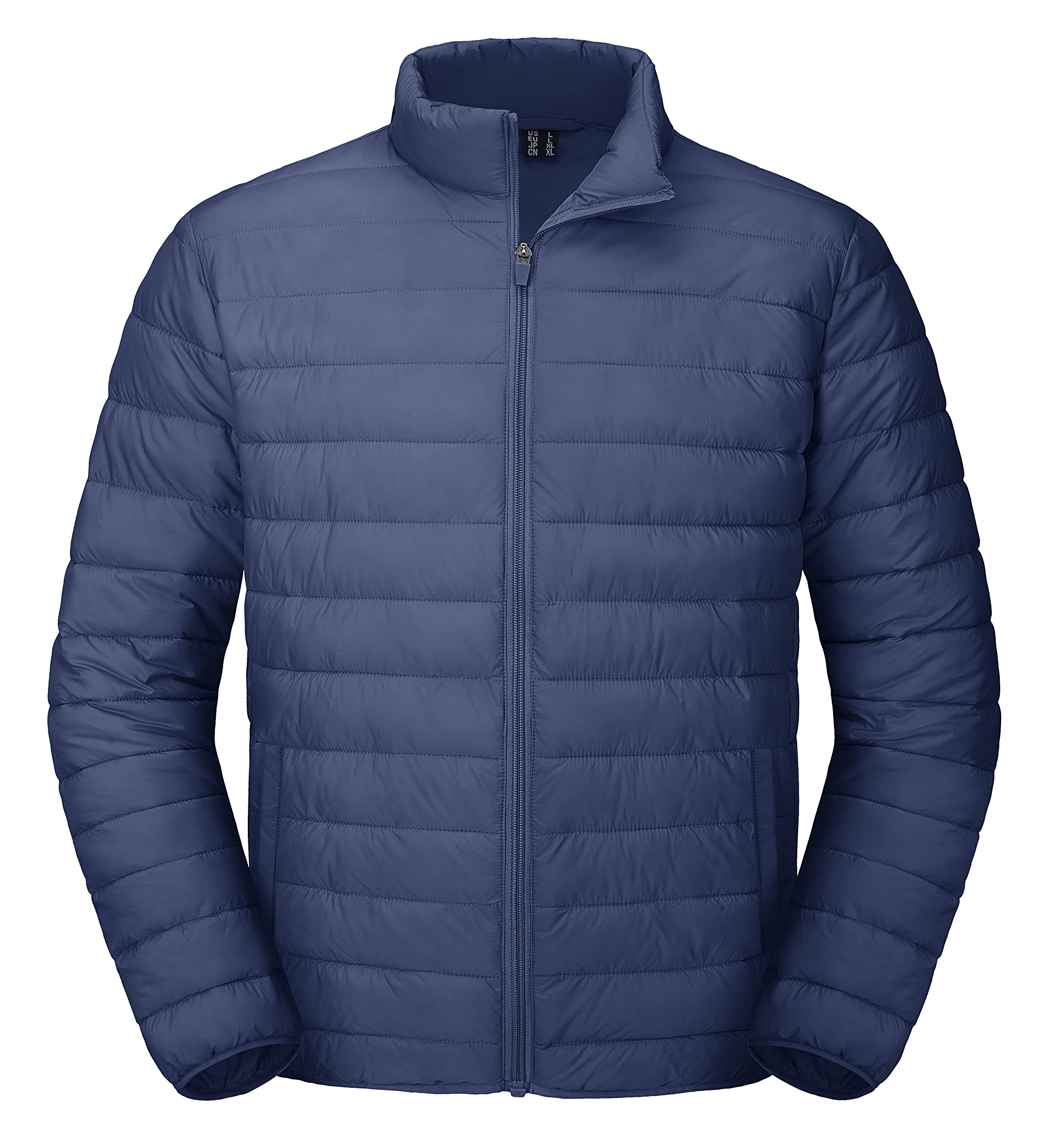 Mens Puffer Jacket Lightweight Water Shedding Warm Winter Coats