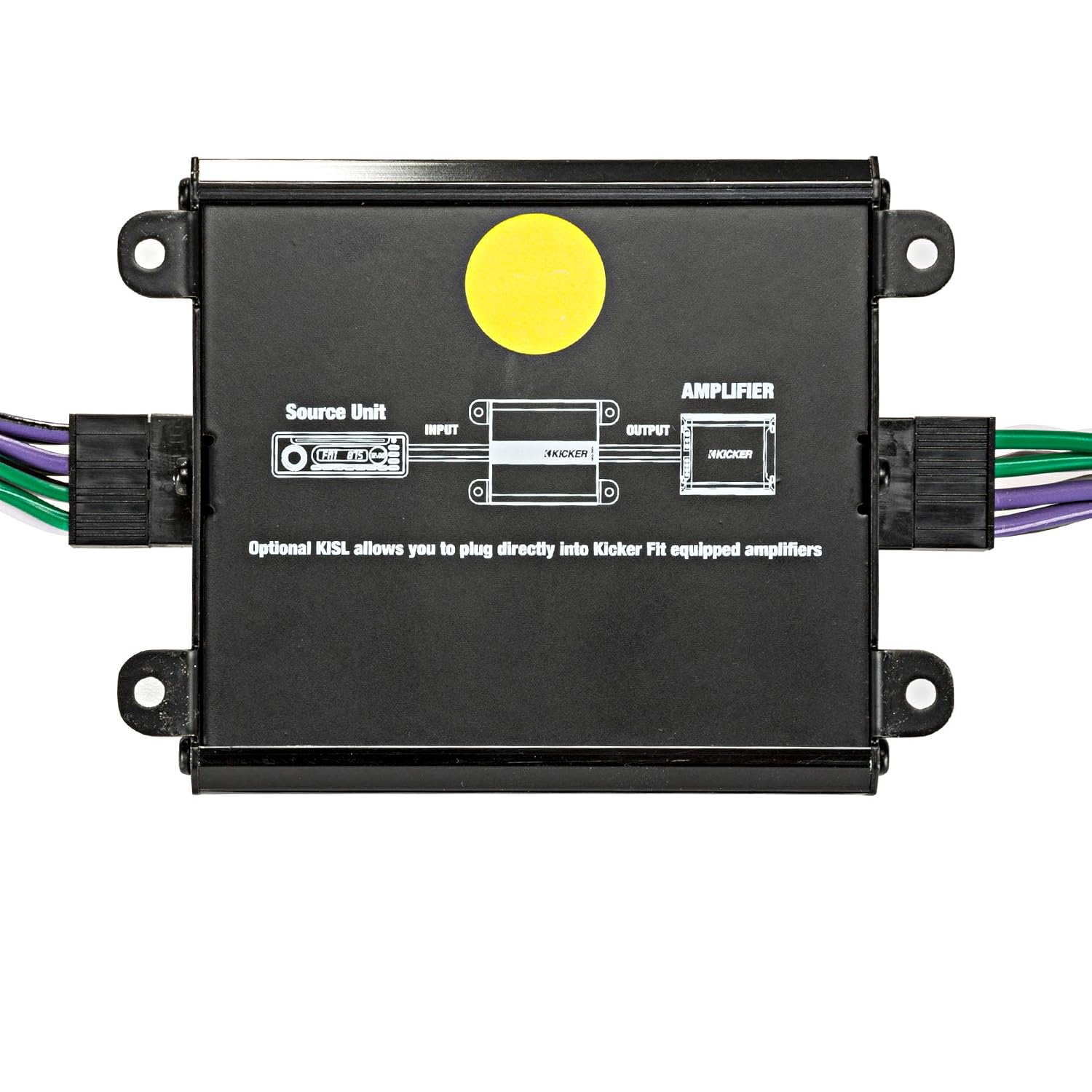 Kicker 46KISLOAD4 K-Series Smart-Radio Interface for Adding an aftermarket Full-Range Amplifier