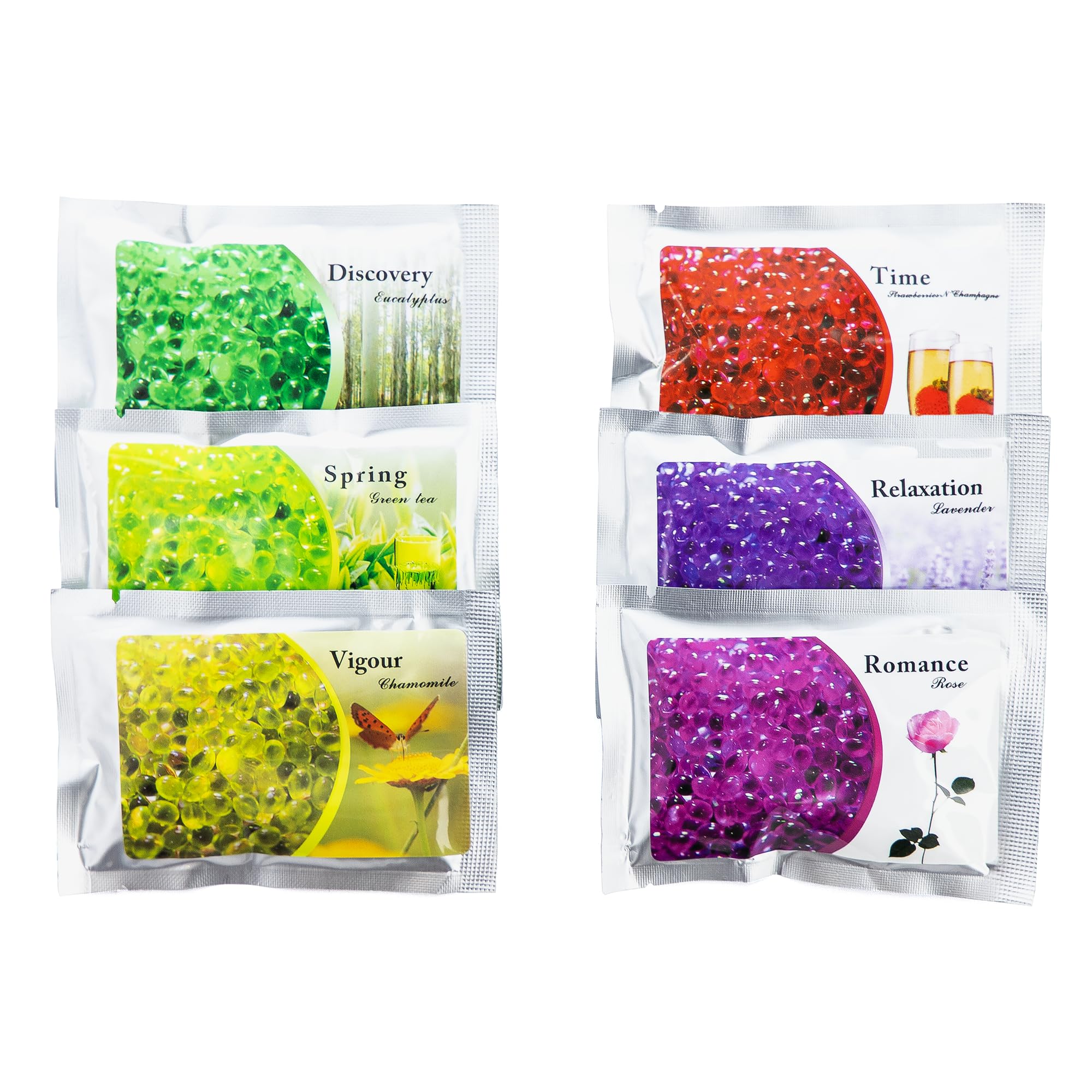 CANADIAN SPA CO. Aromatherapie Pool Duft, 6er-Set mit Eukalyptus, Rose, Grüner Tee, Lavendel, Kamille, Erdbeere-Champagner Düfte für Pools mit Aromatherapiefunktion