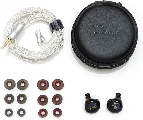 Miniatura 7 de HiFiGo Kinera Celest Pandamon 2.0 - Monitor intrauditivo cuadrado planar de 0.394 in, 2.0 SPD IEMs auriculares intrauditivos con aspecto totalmente