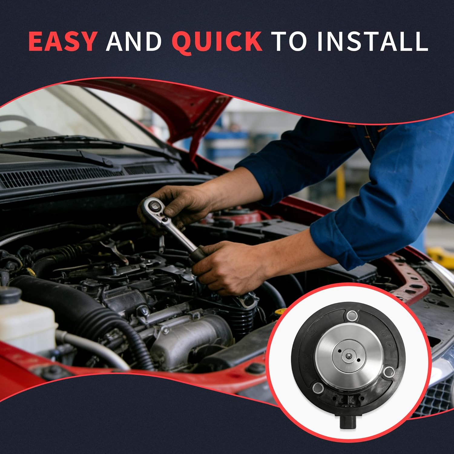 06L109259A Engine Cylinder Head Camshaft Adjuster Magnet Compatible with Audi A3 A4 A5 A6 TT Fit for VW Golf Passat Jetta CC Tiguan Eos Atlas GTI 06L109259D