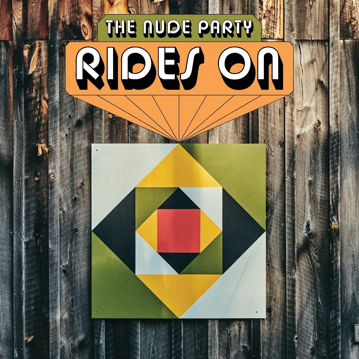RIDES ON (2LP) por The Nude Party — capa do álbum