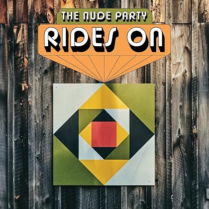 RIDES ON (2LP) por The Nude Party — capa do álbum
