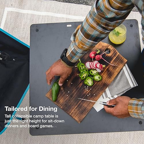 Miniatura 5 de Helinox Mesa de café Mesa de comedor Mesa de camping portátil, Coyote Tan