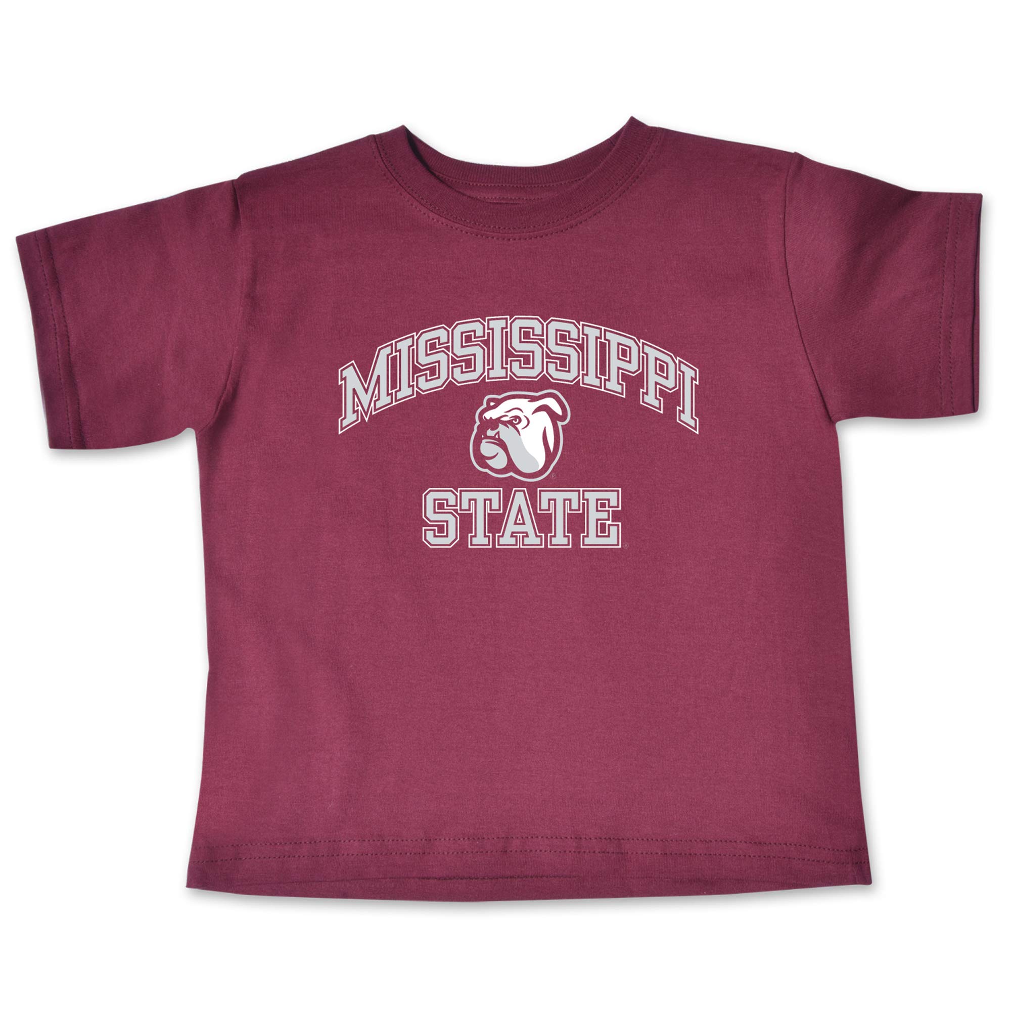 College Kids Mississippi State Bulldogs Toddler Short Sleeve Tee (5/6T) Maroon