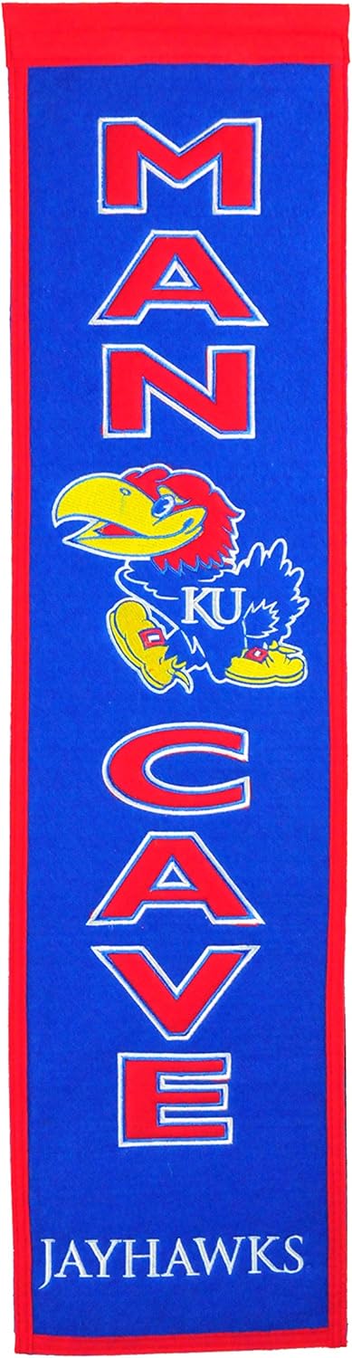 Winning Streak Sports NCAA Michigan Wolverines Man Cave Banner - Wall Decor for College Sports Fans : Sports Fan Wall Banners : Sports & Outdoors