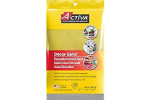 Bright Yellow Decorative Sand