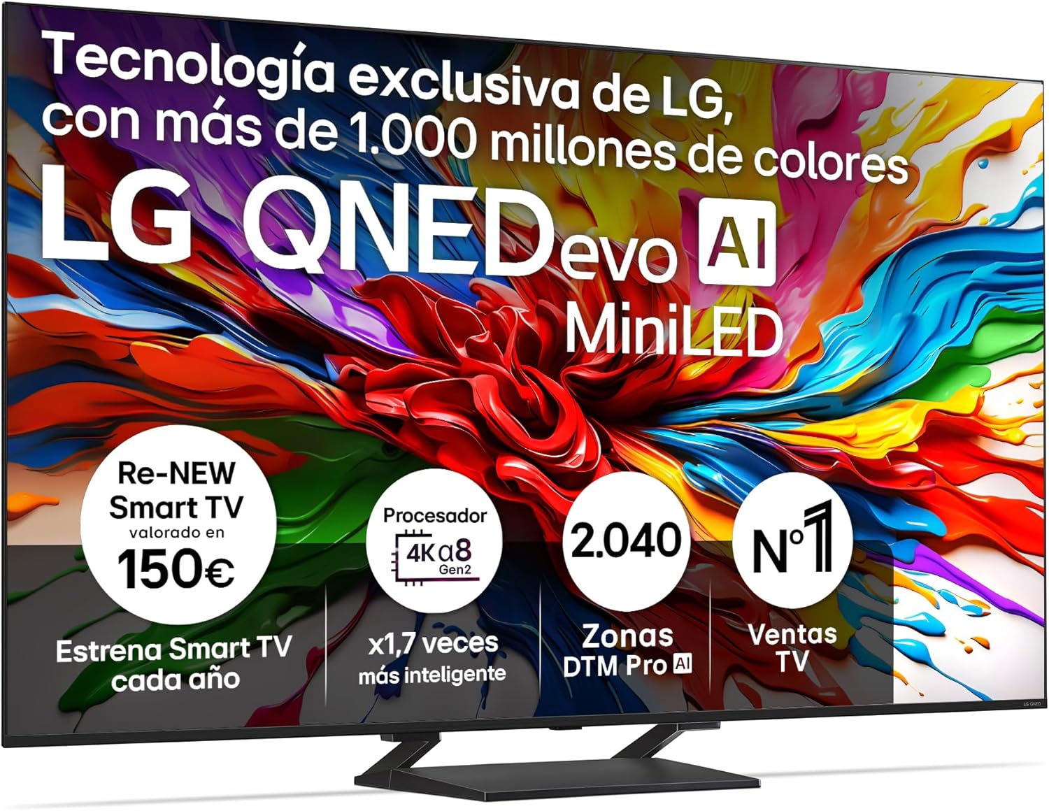 TV LG QNED93 55 polegadas Mini LED