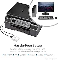 Vista 4 de StarTech.com StarTech.com - Servidor de impresión de red inalámbrico N USB 2.0 de 1 puerto, adaptador de servidor de impresora USB Ethernet