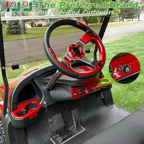 Miniatura 2 de 10L0L Interruptor de empuje para faros delanteros de carrito de golf, interruptor de luz para EZGO Club Car Yamaha