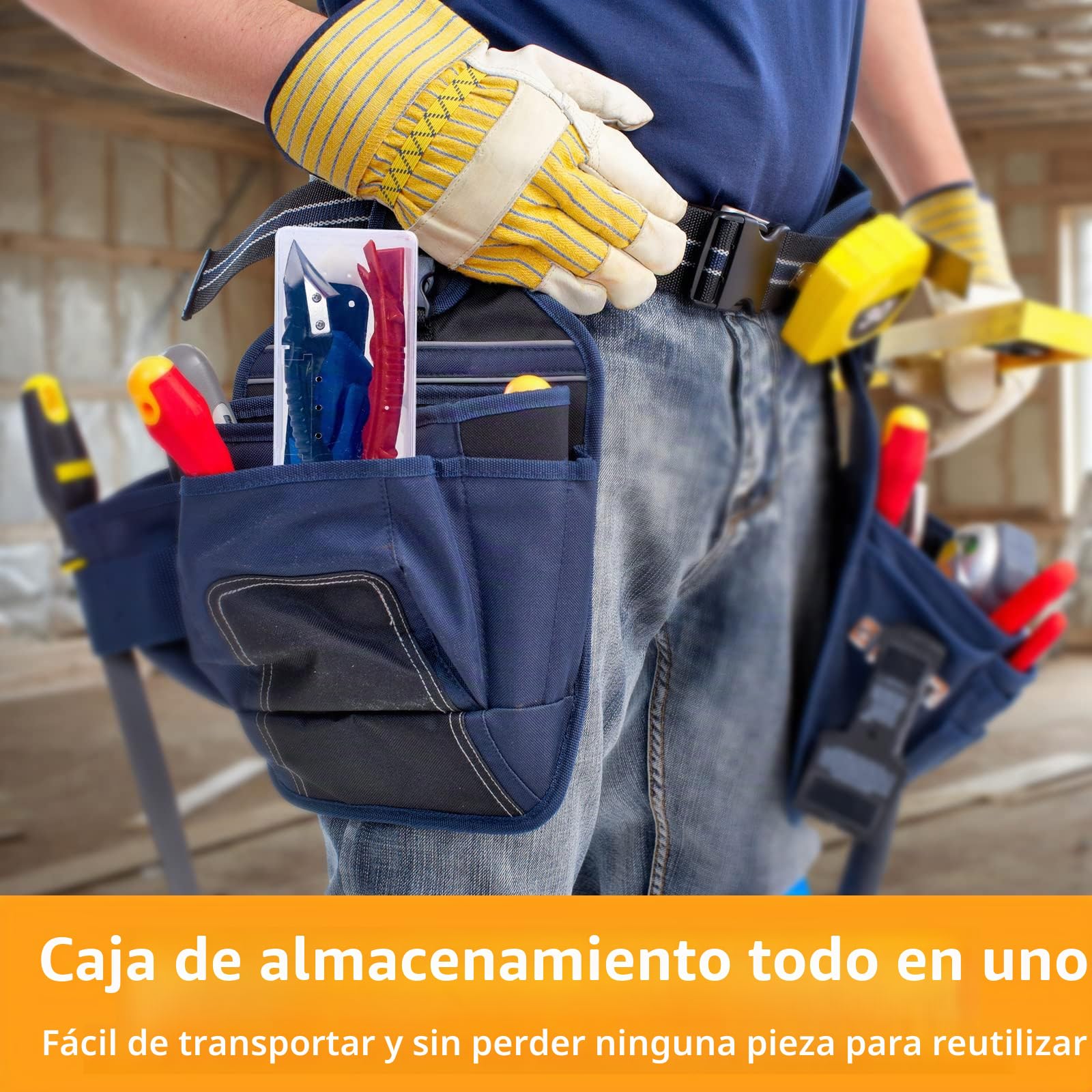 Kit de Herramientas de Eliminador de Sellantes, Removedor de Sellador y Masilla y Lechada, Eliminador de Silicona Para Juntas, Herramienta Para Calafatear Rascador Para Eliminar Silicona Persistente
