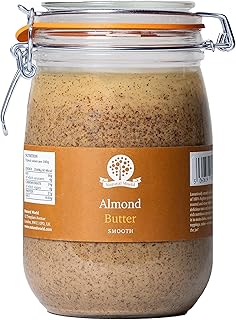 Nutural World - Smooth Almond Nut Butter (1kg) - Glass - * New Packagi...