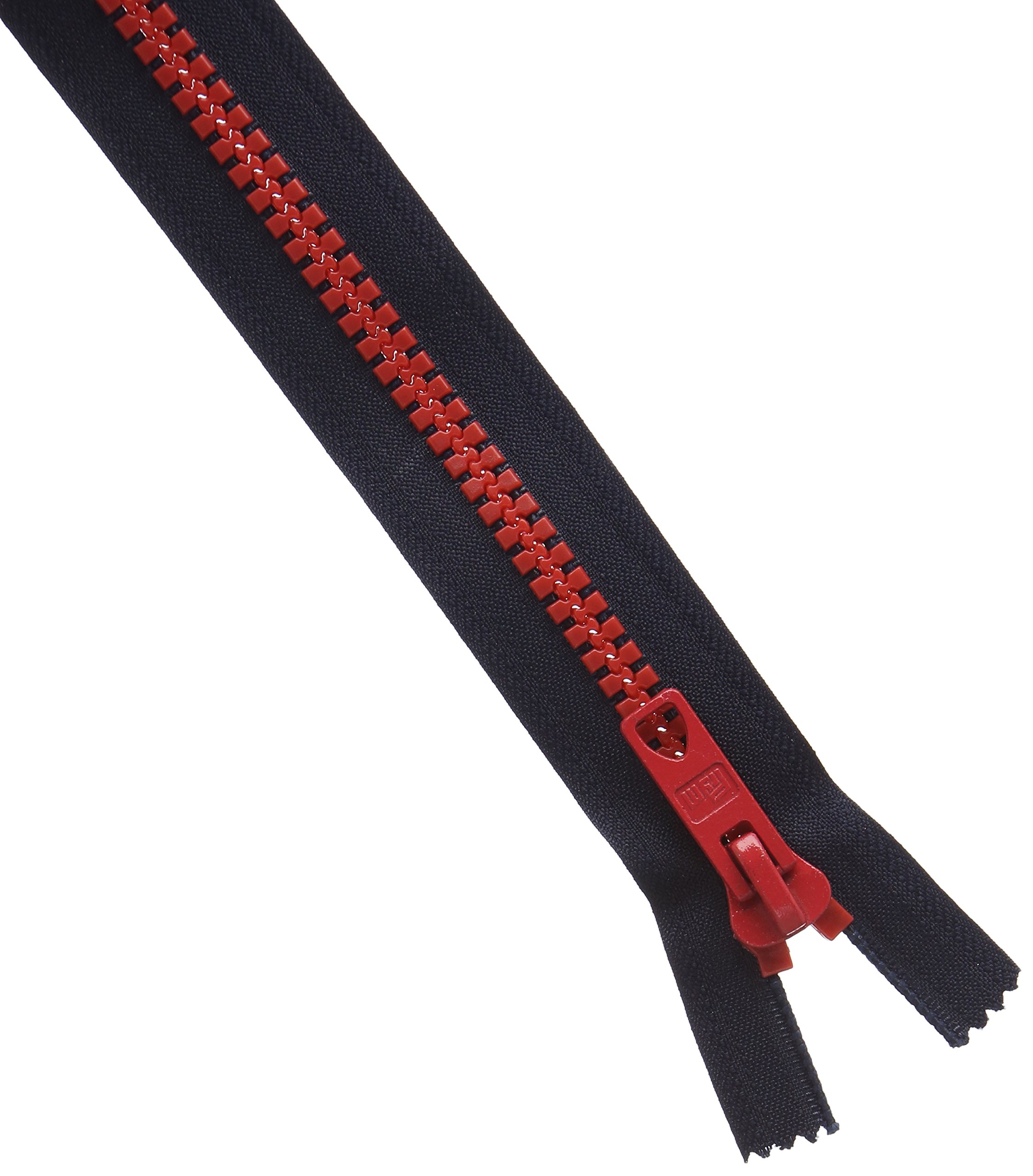 Fermeture Éclair Continue En Plastique à Dents Argentées, No 8