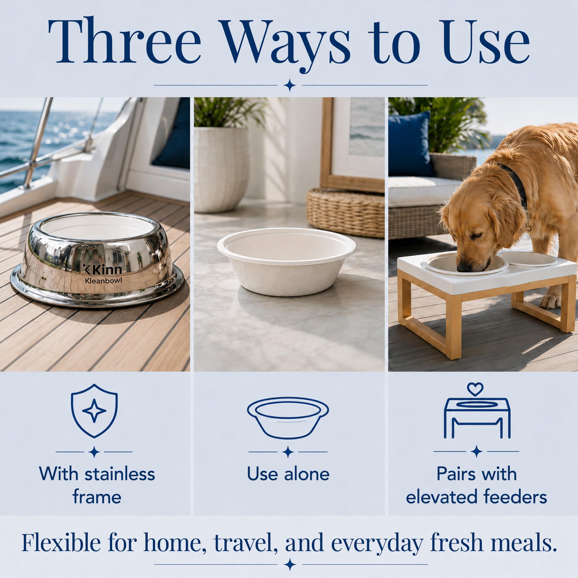 Kinn Kleanbowl Nourish-Pet zapasowe karmy, 227 g, 50 sztuk