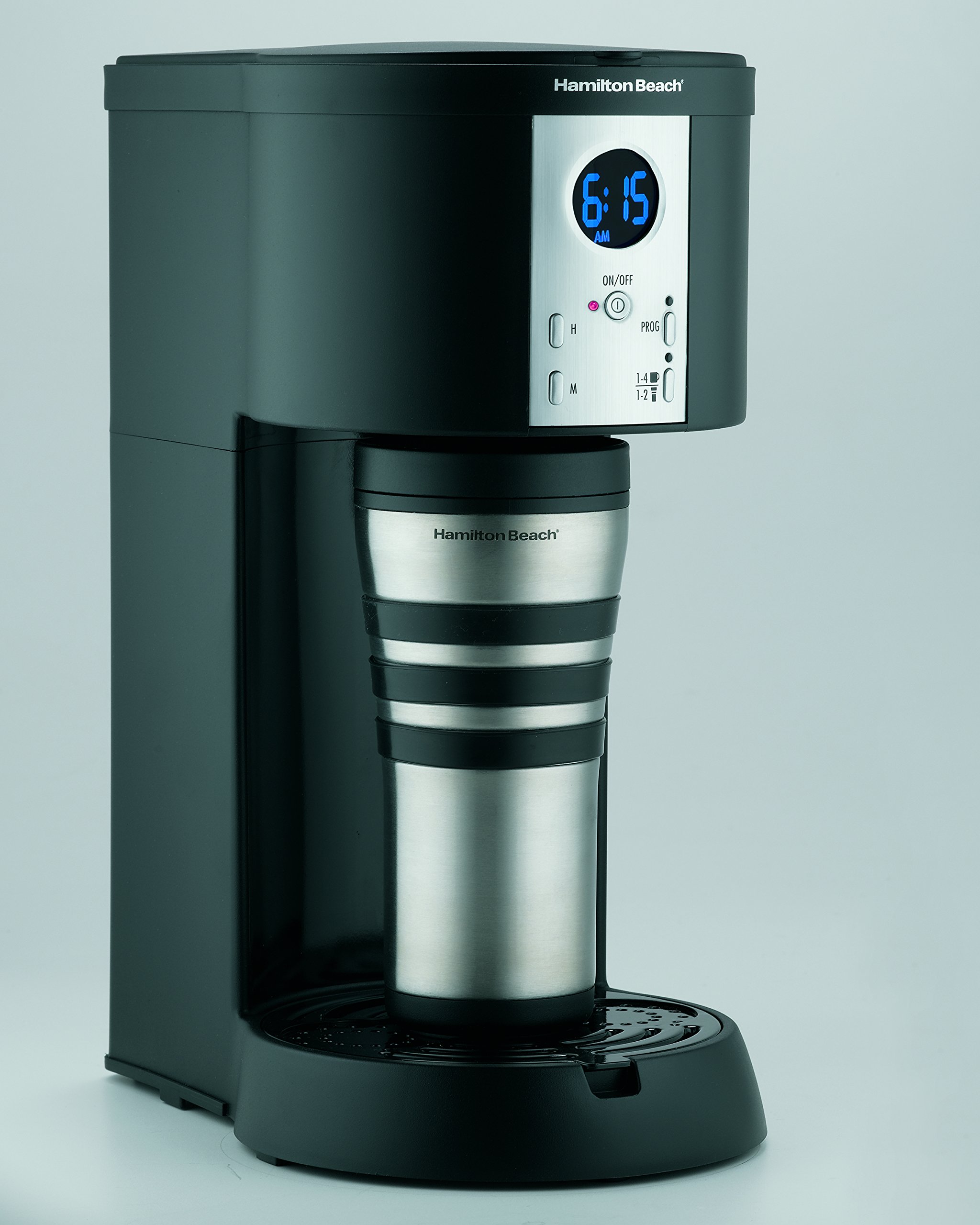 Amazon.com: Hamilton Beach Coffee Maker, Stay or Go Digital con térmica  Jarra (45237r) : Hogar y Cocina