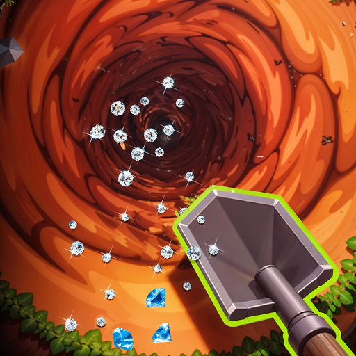 Graben Sie ein tiefes Loch: Grabsimulatorspiel 2025 und Bergbauspiele – Schatzsuche 3D