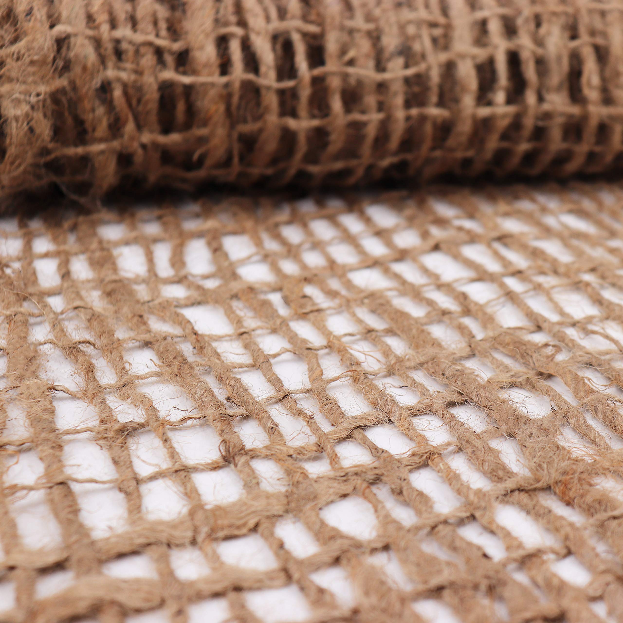 Aquagart Jute Ufermatte Böschungsmatte 10m x 1,20m Jutegewebe Wurzelschutz Hangsicherung