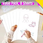 8 Packs Small Whiteboards, Double Sided Dry Erase Blank Board, Writable and Erasable White Board for Office, Home, Classroom, Math, Drawing (Each Measures 12” x 9”)
