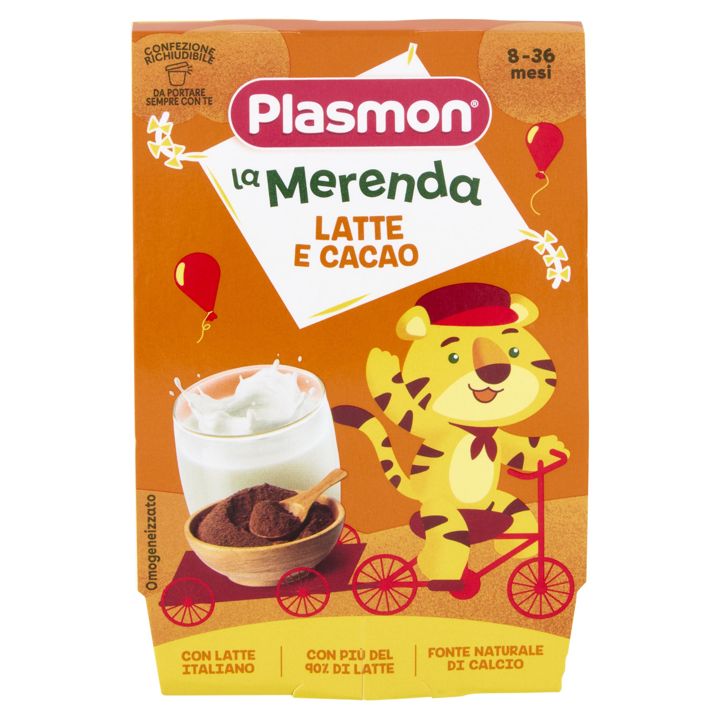 Plasmon Merenda Latte al Cacao 24x120g