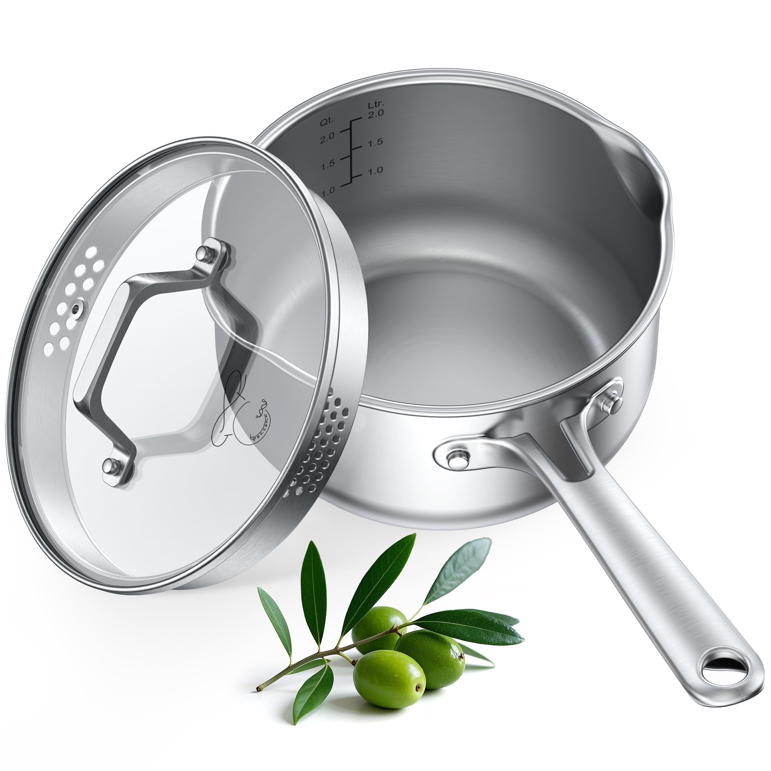 PekGema Stainless Steel Saucepan