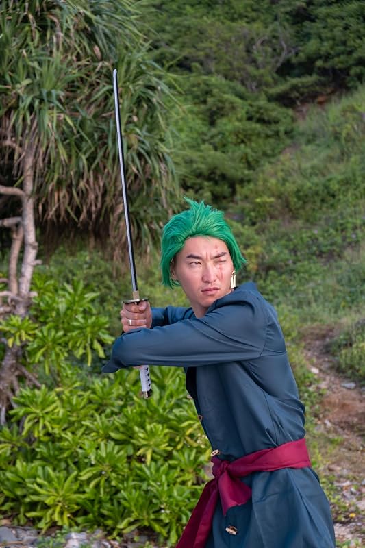 57 SPECIAL REPLICAS Bamboo Anime Katana Cosplay Kard 105cm Roronoa Zoro One Piece